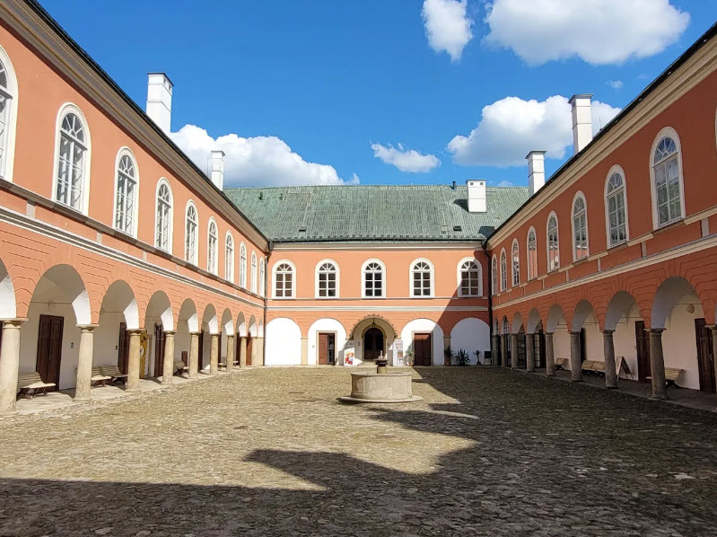 Chateau at Kamenice nad Lipou, Czech Republic (Czechia)